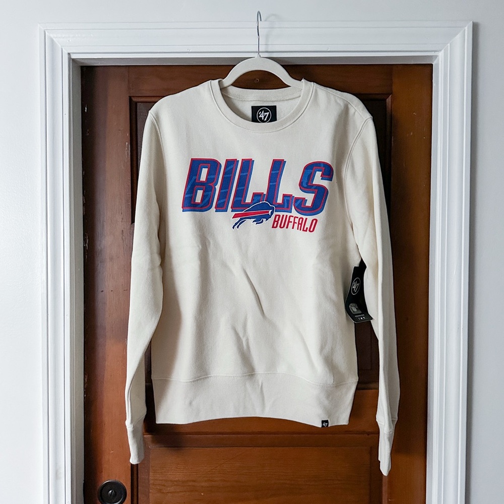 47 Brand Women’s Buffalo Bills Sweatshirt Size S NWT